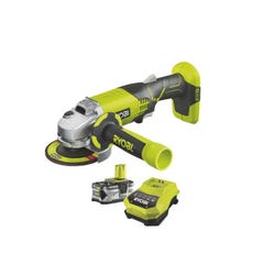 Meuleuse d'angle RYOBI 18V OnePlus R18AG-L40S - Batterie Lithium-ion 4.0Ah - Chargeur
