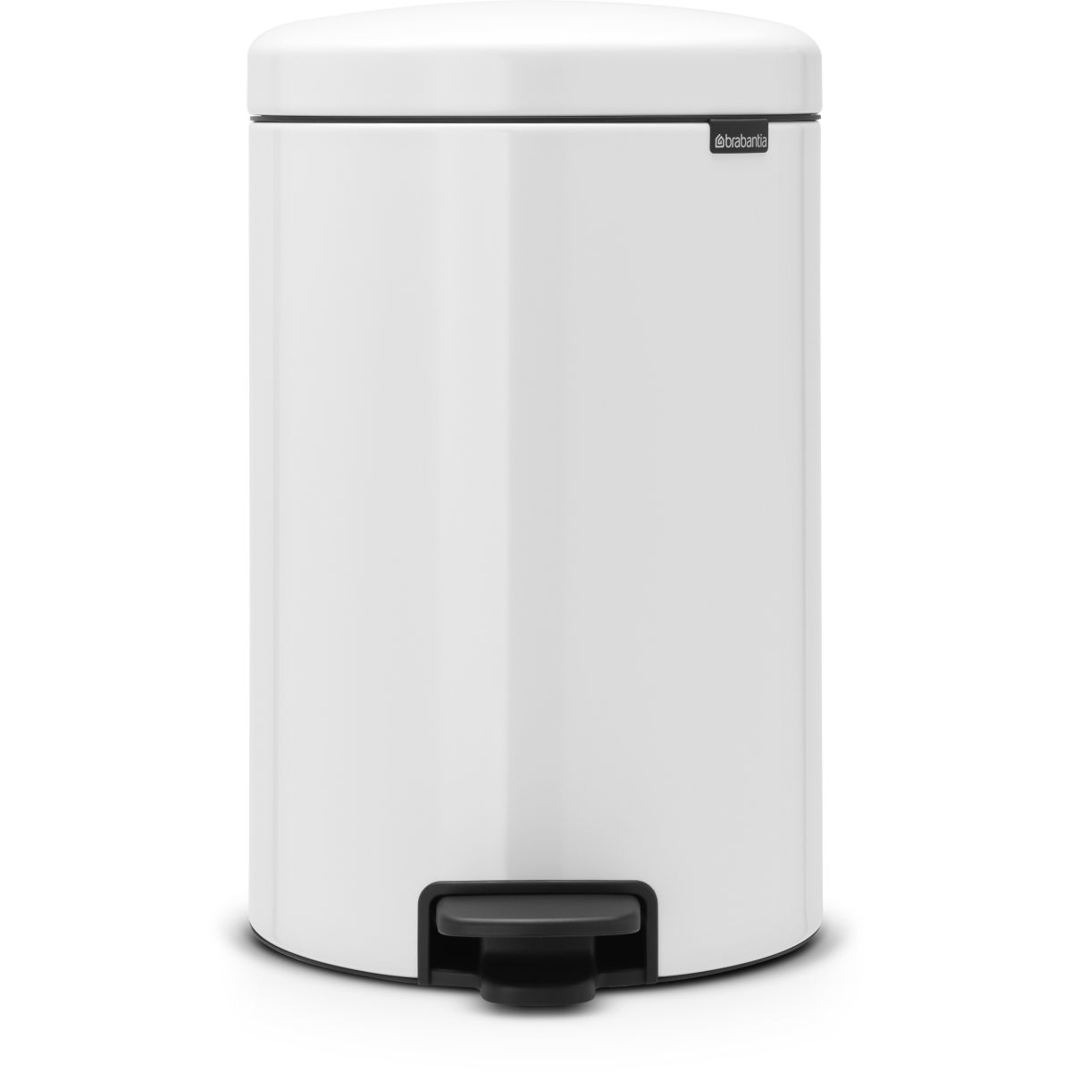 Poubelle manuelle BRABANTIA Newlcon 20L White A pedale