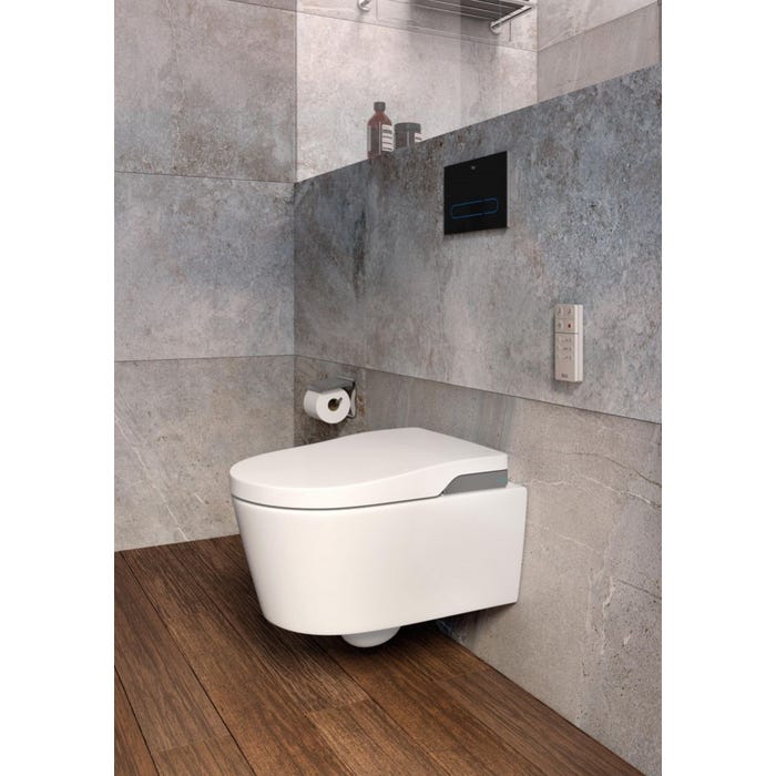 WC lavant suspendu IN-WASH INSPIRA blanc ROCA 2
