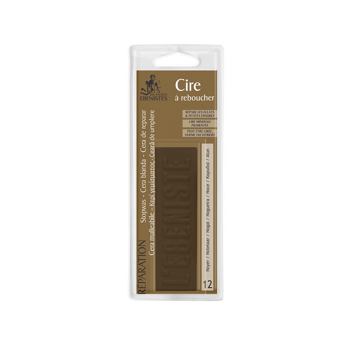 CIRE À REBOUCHER NOYER - Les anciens ébénistes