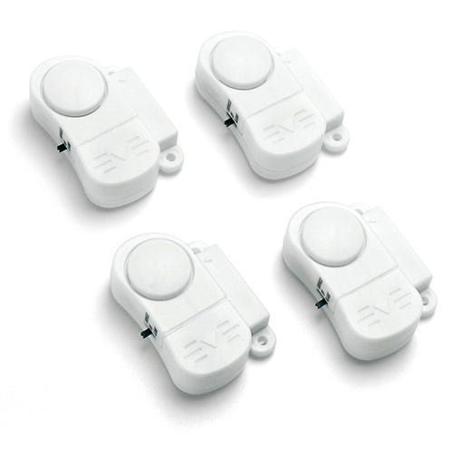 Pack de 4 mini alarmes pour porte/fenêtre - 0