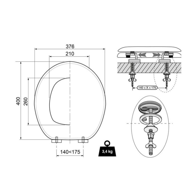 Feng shui shop et abattant wc
