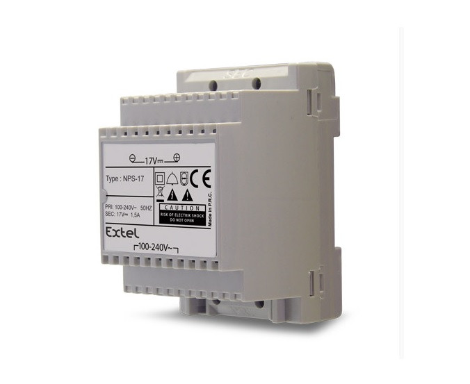 Adaptateur Modulaire Extel Modulo pour visiophone 100 240V/17V Avidsen