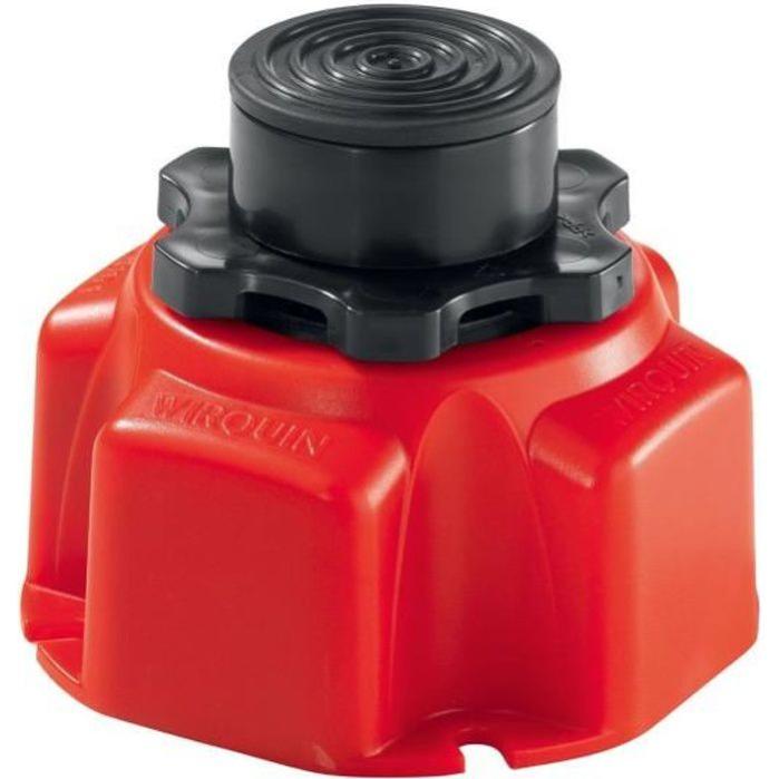 Wirquin Lot 4 Pieds De Receveur Rouge