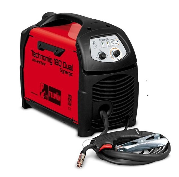 Telwin – Poste À Souder Inverter À Fil Mig Mag Avec Transformateur 150a – Technomig 150