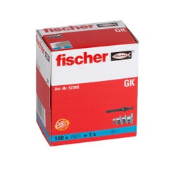 Cheville autoperceuse GK FISCHER - boîte 100 pcs - 96141 6