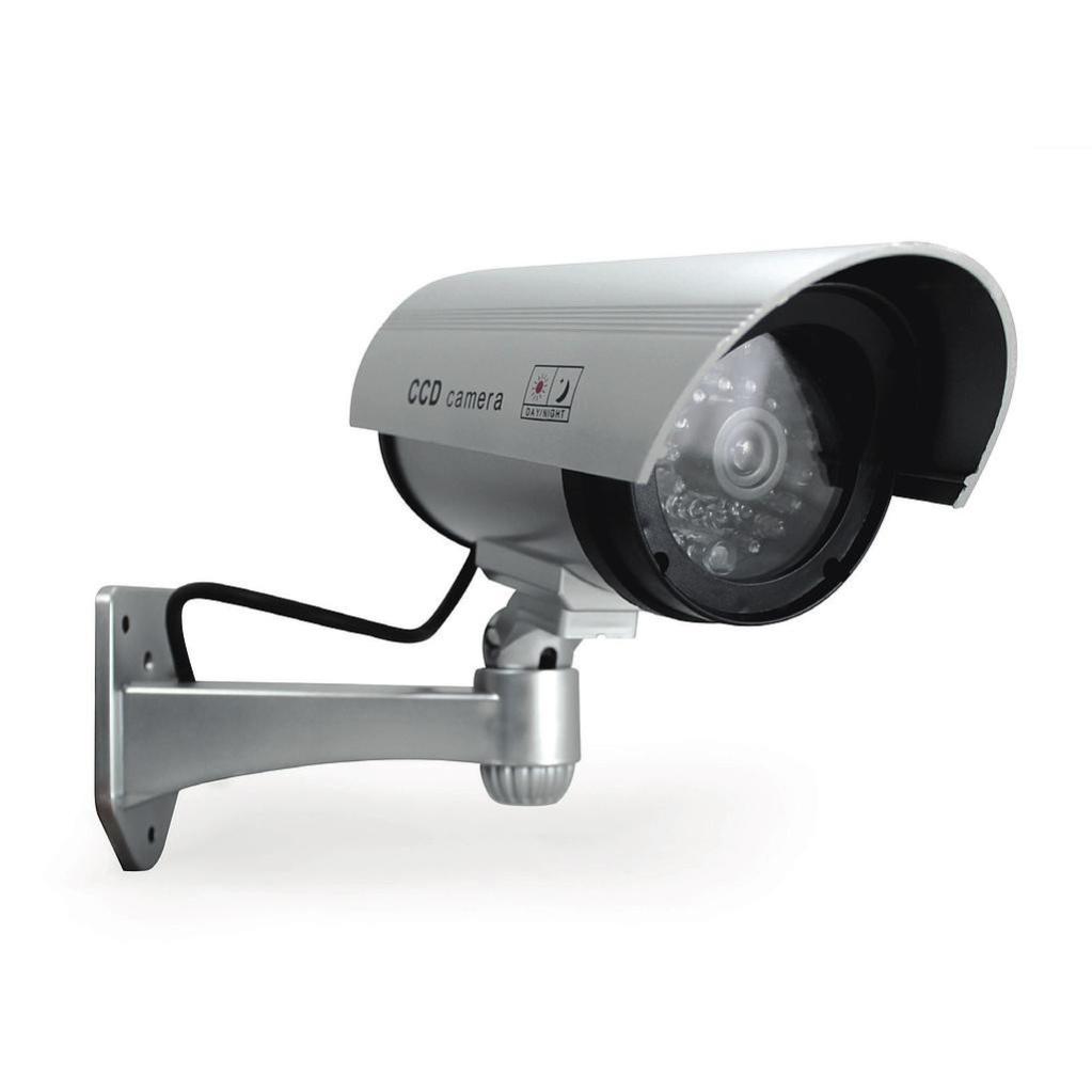 Caméra de surveillance factice avec voyant lumineux intérieure ou extérieure Avidsen