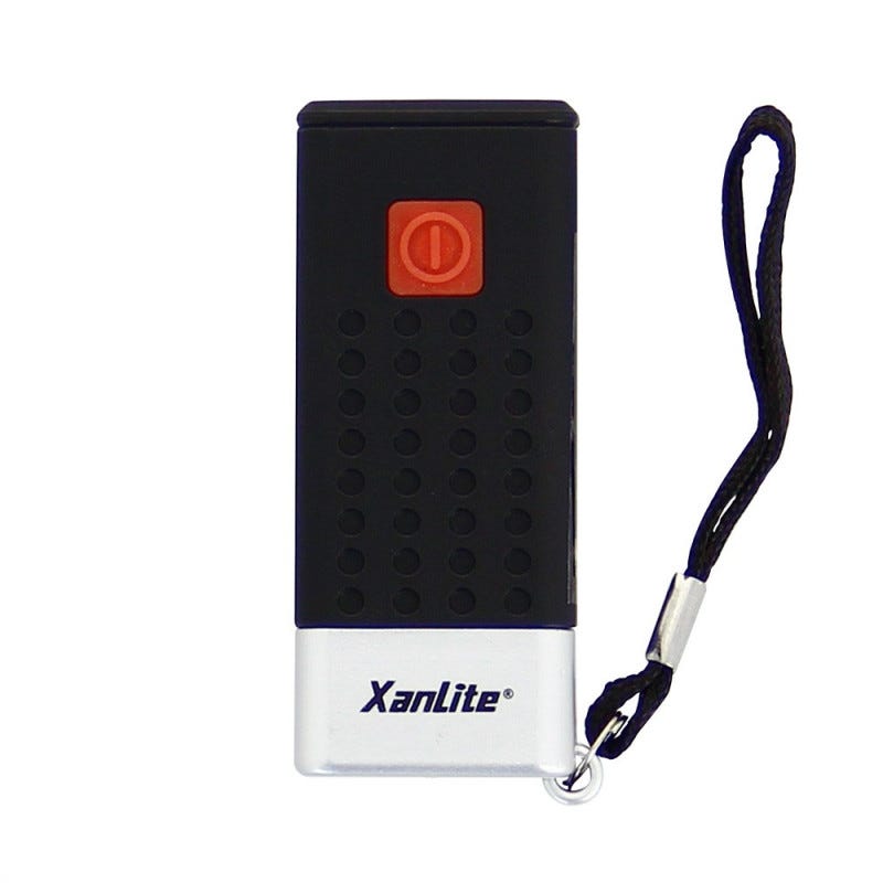 Xanlite - Lampe de Poche LED, Ultra Compacte et résistante, Piles Incluses - LP9V 0