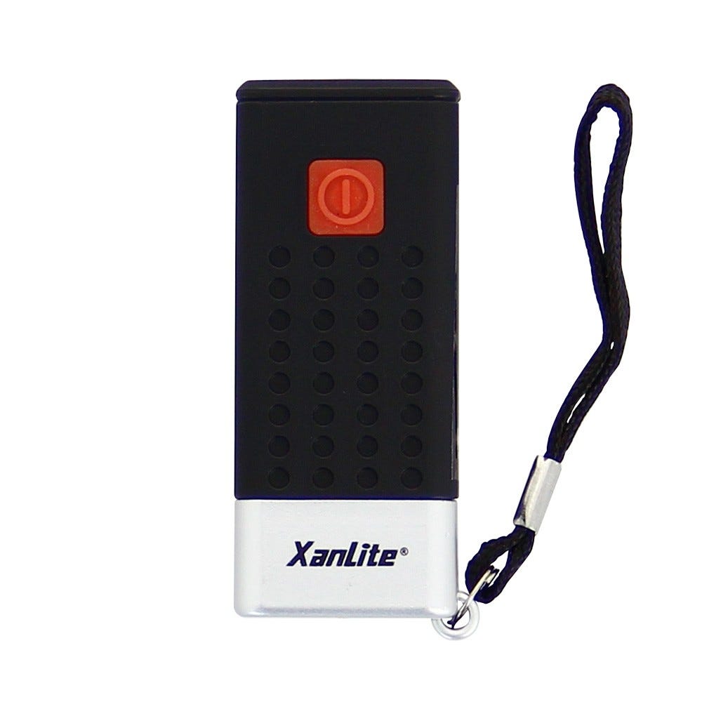 Xanlite - Lampe de Poche LED, Ultra Compacte et résistante, Piles Incluses - LP9V 1