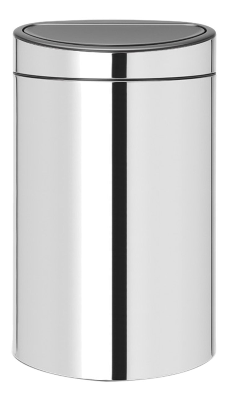 poubelle 10+23l brillant steel - brabantia