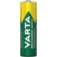 Varta - Piles rechargeables Professional AA (HR06) 2600mAh (2-pack) 2