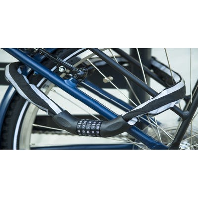 THIRARD - Antivol à combinaison Biker, 5 chiffres, chaîne acier, moto,  0.9m, noir ❘ Bricoman