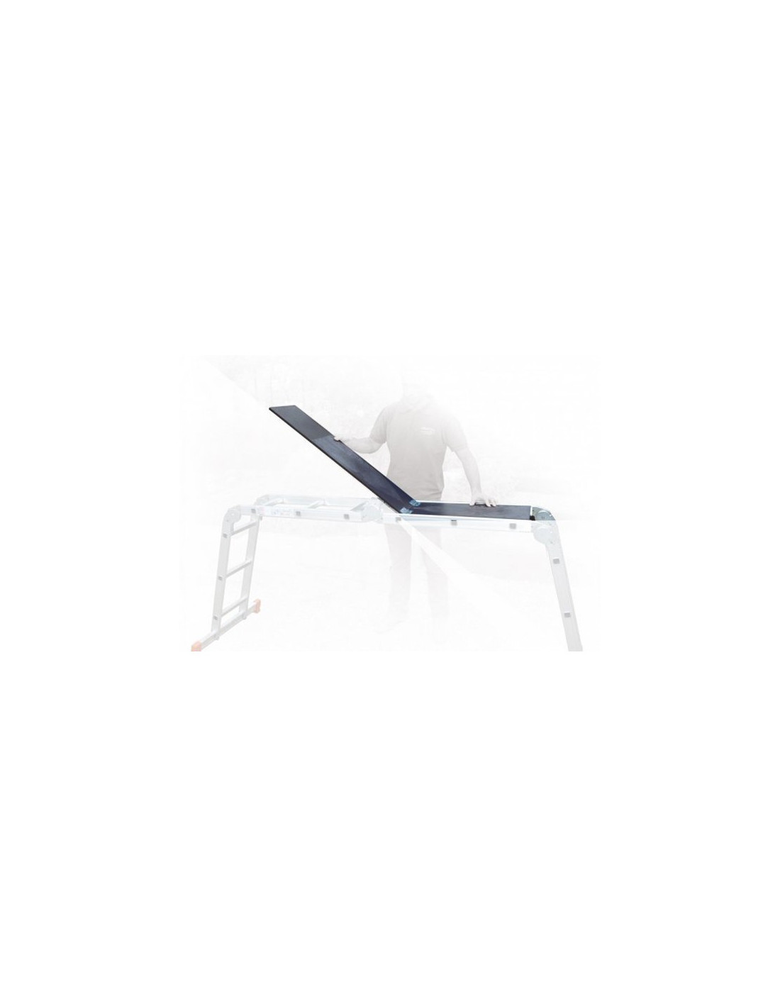 plateau pliable bois longueur 29.5x 161 cm pour echelle pliable