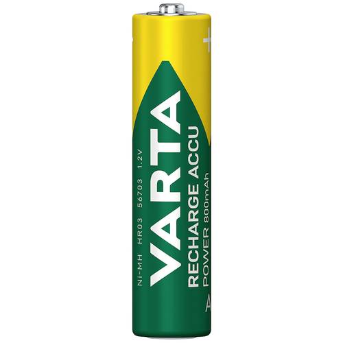 VARTA Piles rechargeables Power Accu Micro 2er Blister 2