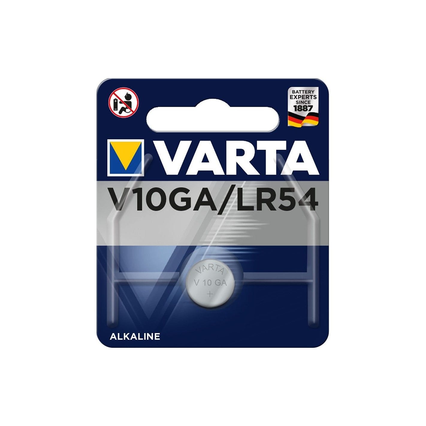 Micro Pile V10GA LR54 VARTA Lithium 1,5V 5