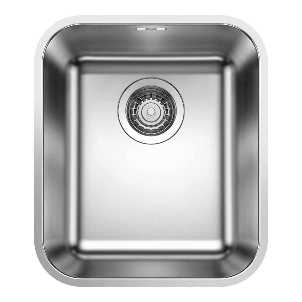 Evier Blanco Supra 340-u Inox - Inox Lisse - Vidage : Manuel