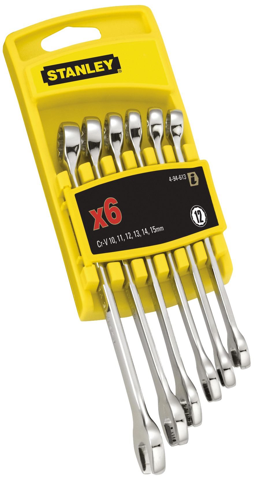 Jeu de clés mixtes Stanley - Chrome vanadium - Vendu par 6