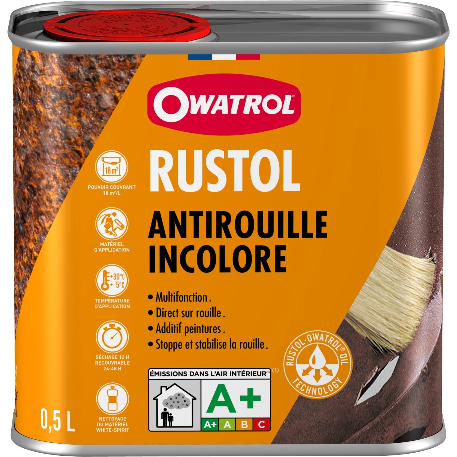 Antirouille incolore Owatrol RUSTOL-OWATROL 5 litres 0