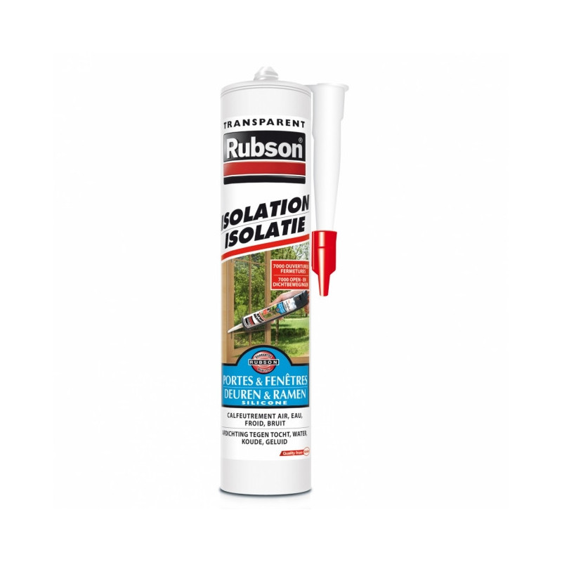 Mastic Isolation transparent RUBSON