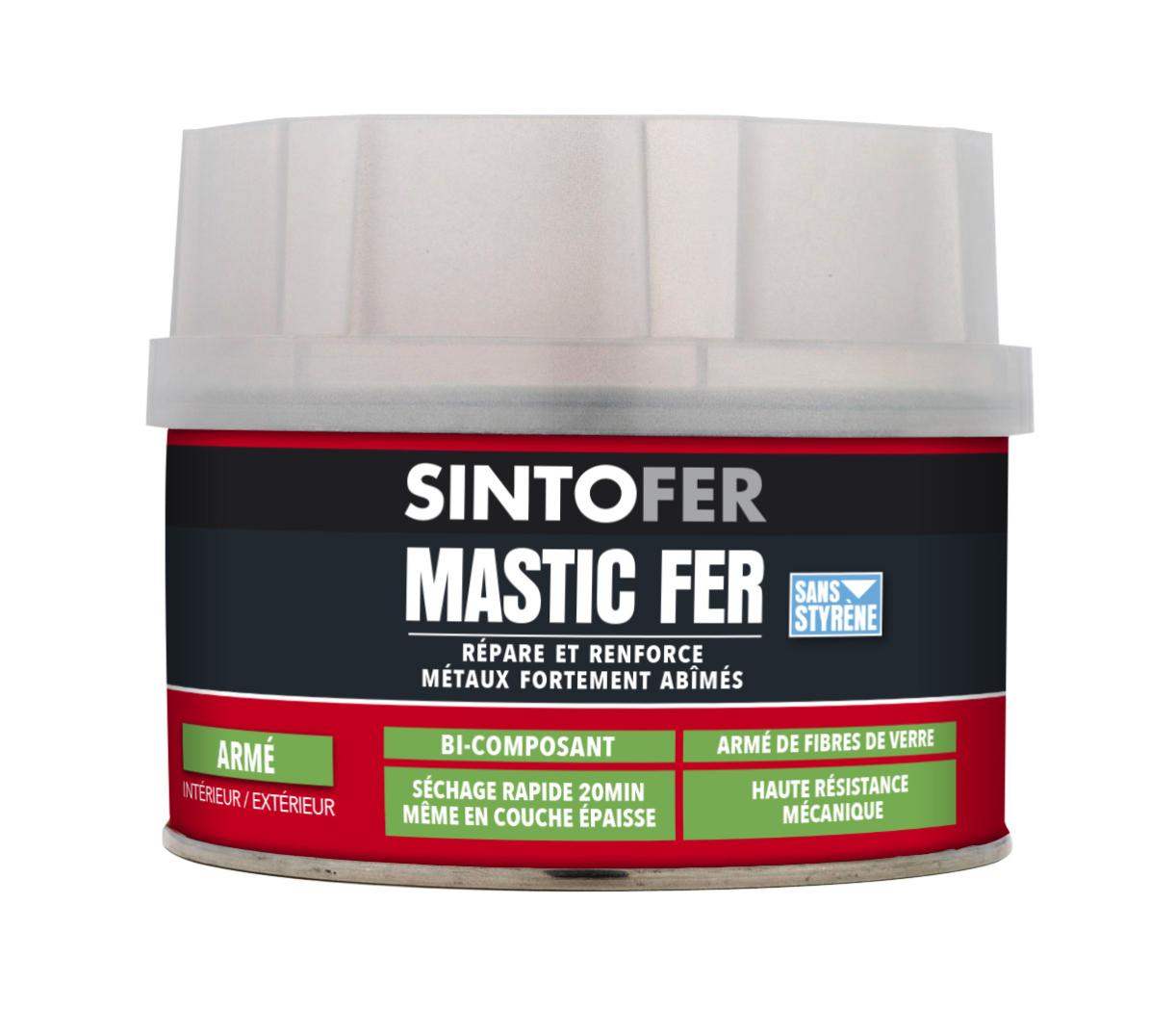Mastic armé fer sans styrène - SINTO - 30901