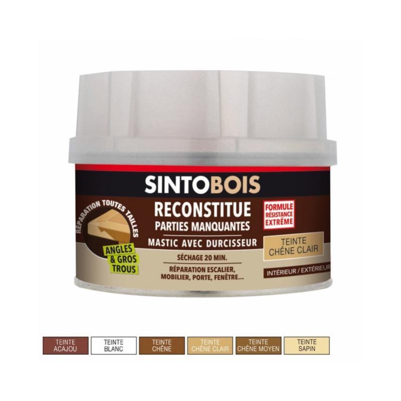 Mastic à bois reconstitue - SINTO - 33700