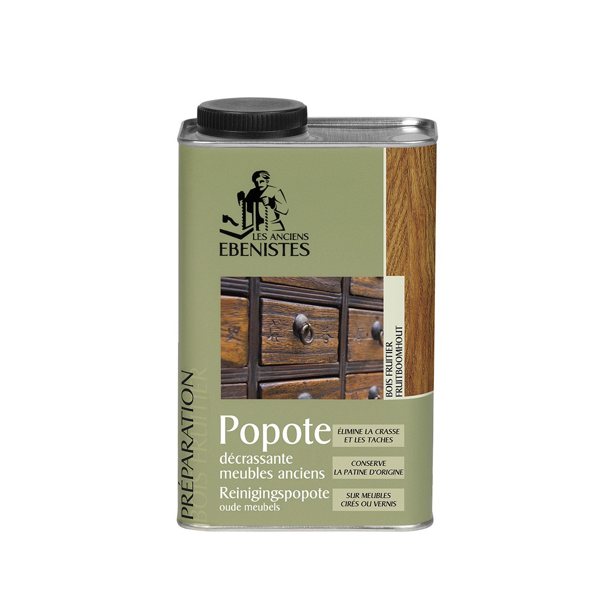 POPOTE DECRASSANTE BOIS FRUITIERS 1L - Les anciens ébénistes