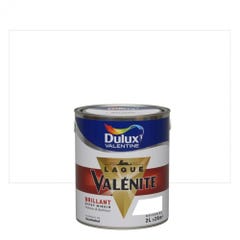 Peinture laque boiserie Valénite blanc brillant 0,5 L - DULUX VALENTINE
