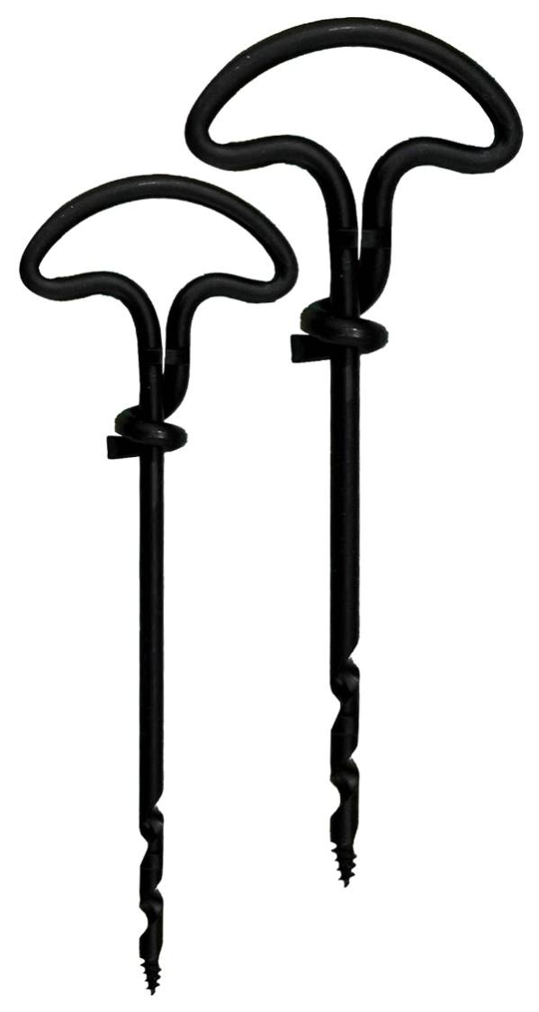 2 Vrilles Forgées Ø 5 - 6 Mm
