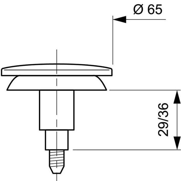 WIRQUIN Mecanisme de WC MW2 - Economiseur deau a cable double boutons-poussoirs + Robinet flotteur lateral F90 3