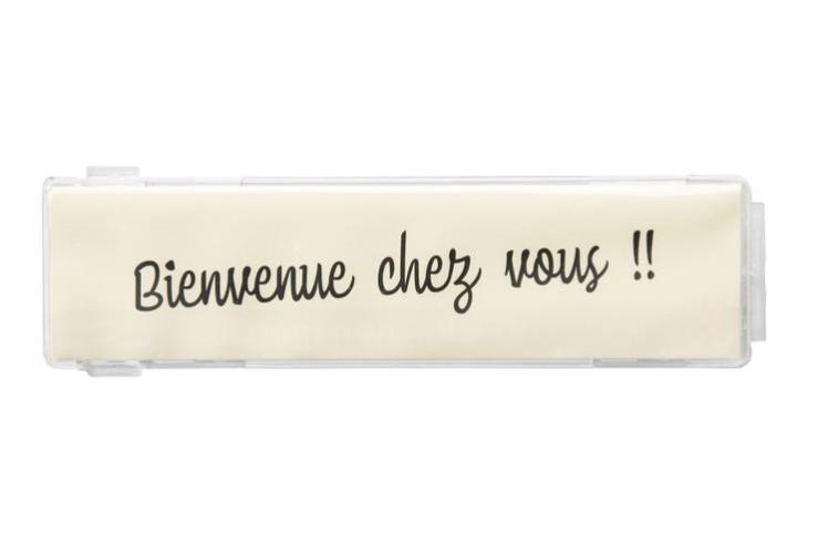 Porte-nom plastique boîte aux lettres type renz - 023723