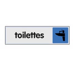 Plaque toilettes handicapés Novap en plexi couleur 170x45mm - NOVAP - 4033693 2