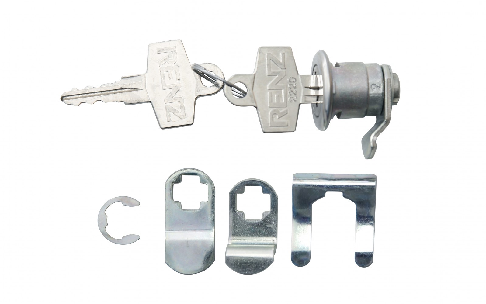 023721 Serrure traditionnelle courte pour boîtes aux lettres