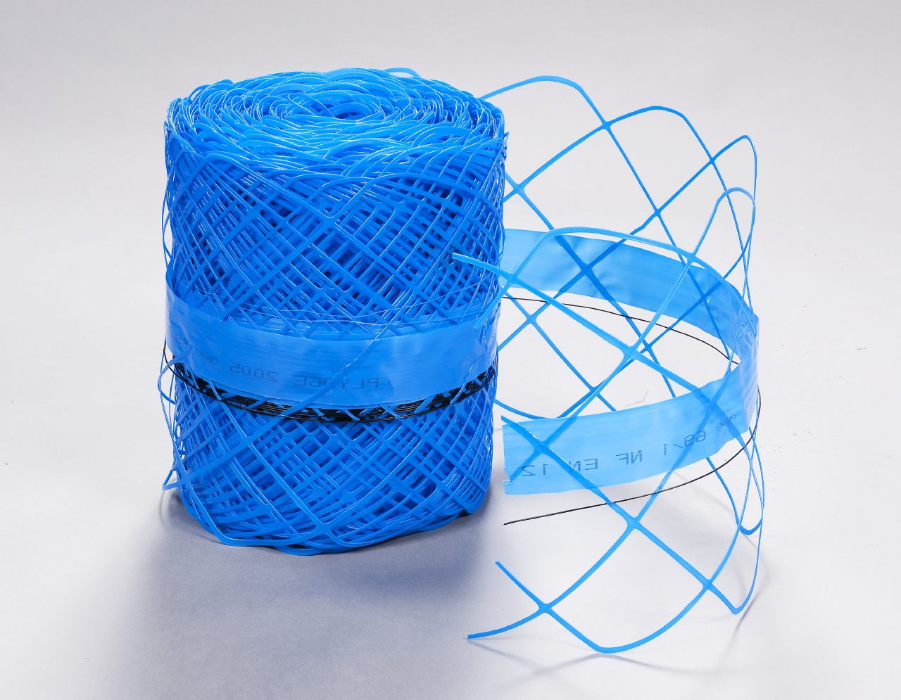grillage avertisseur - 300 mm - bleu - 100 mètres - elydan 1358