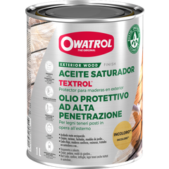 Saturateur extérieur bois résineux / Autoclaves Owatrol TEXTROL Incolore (ow20) 1 litre 4