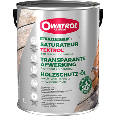 Saturateur extérieur bois résineux / Autoclaves Owatrol TEXTROL Incolore (ow20) 5 litres 4