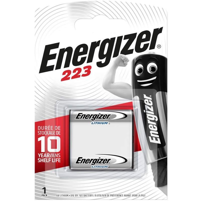 ENERGIZER Blister de 1 Pile Lithium 223 CR-P2 6V