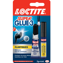 SUPER GLUE3 PLASTIC 2G+FLA.4ML LOCTITE - 1601764 3