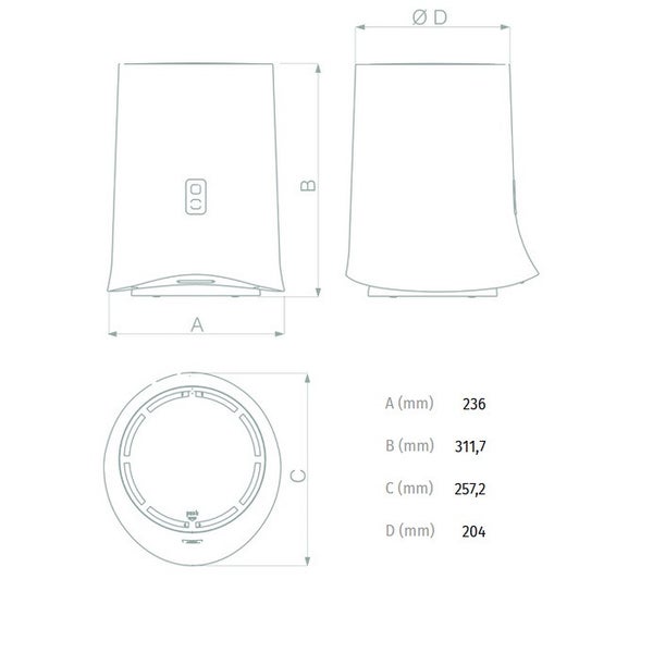 Radiateur sèche-serviettes eau chaude ATOLL SPA blanc 571W - ACOVA - SL-120-050 3