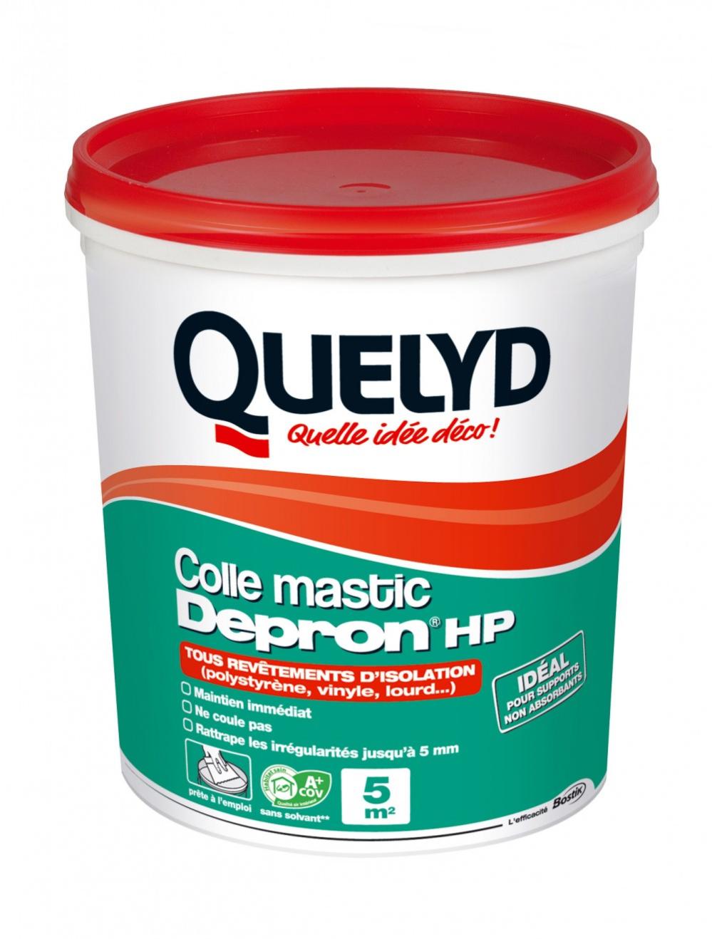 Colle mastic pour matériaux isolants QUELYD, 1 kg
