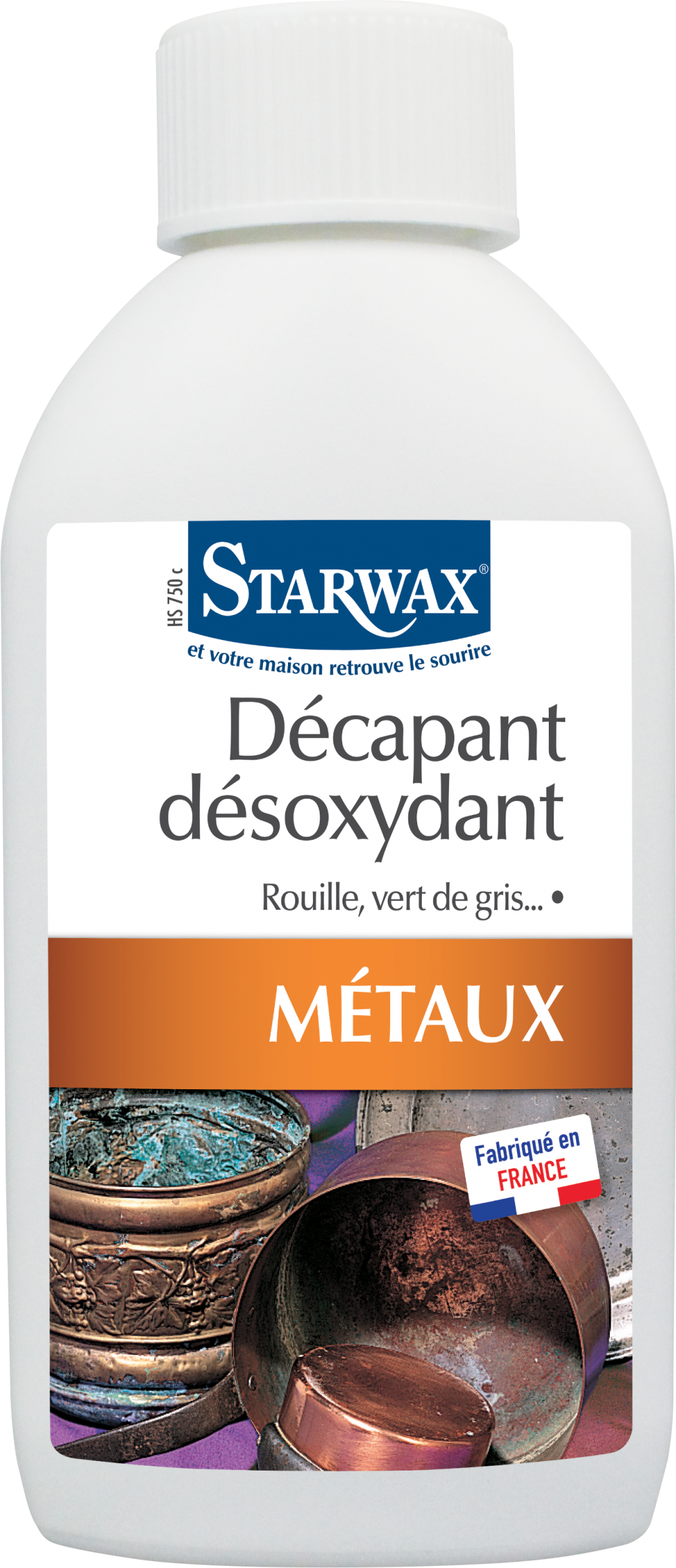Nettoyant spécial Cuivre/Laiton/Bronze STARWAX 250 ml