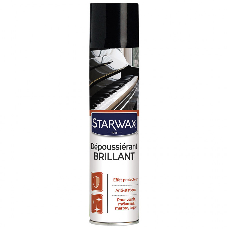 Nettoyant dépoussiérant brillant pour mobilier intérieur 400ml STARWAX