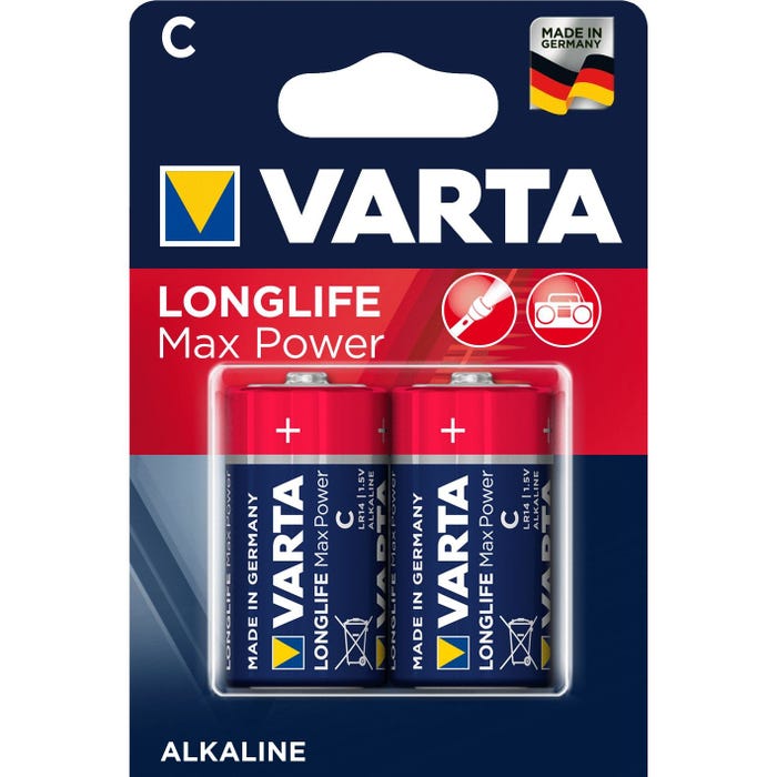 Pile LongLife VARTA 9V Max Power Alcaline 3
