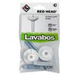 Kit complet de montage tous supports pour lavabo Red Head - 6 pièces