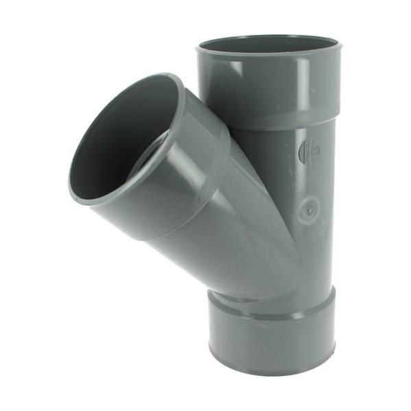 NICOLL Culotte 45° PVC Femelle Femelle Ø125