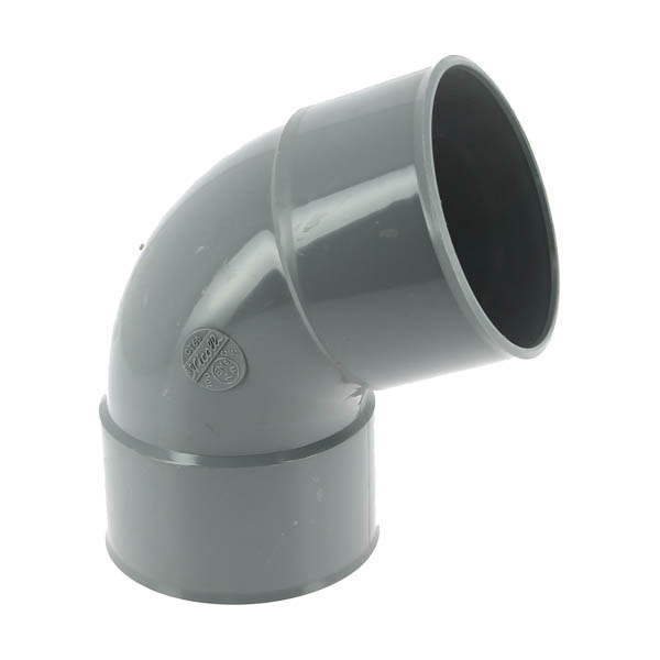 NICOLL Coude 67°30 PVC évacuation Femelle Femelle Ø100