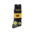 Lot de 3 paires de chaussettes CAT Noir - Caterpillar - Taille 41/45