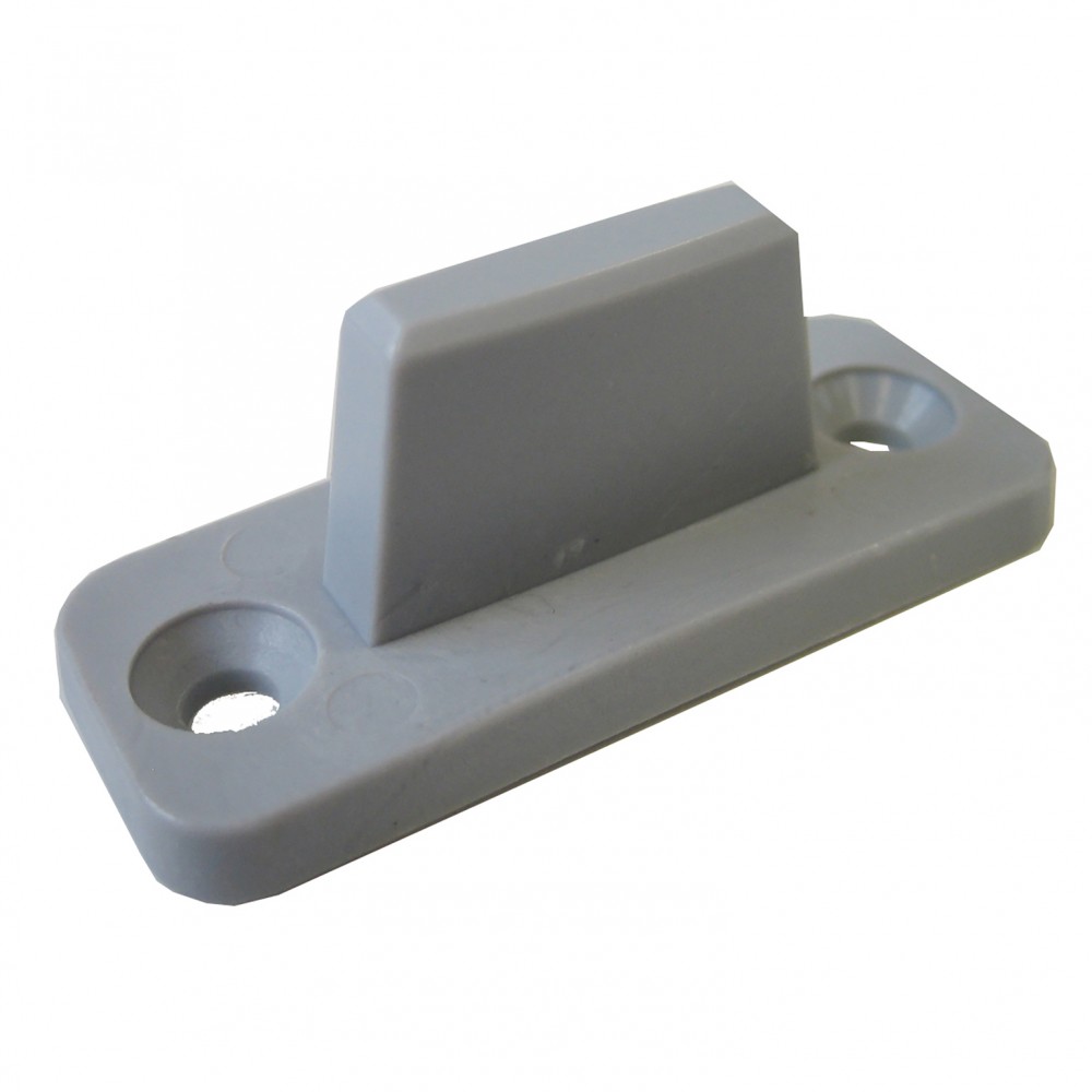 Lot de 3 patins de guidage plastique pour portes coulissantes HETTICH