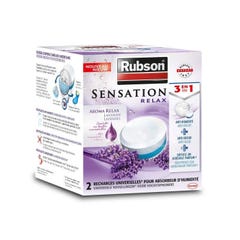 2 Recharges absorbeur sensation rubson 3