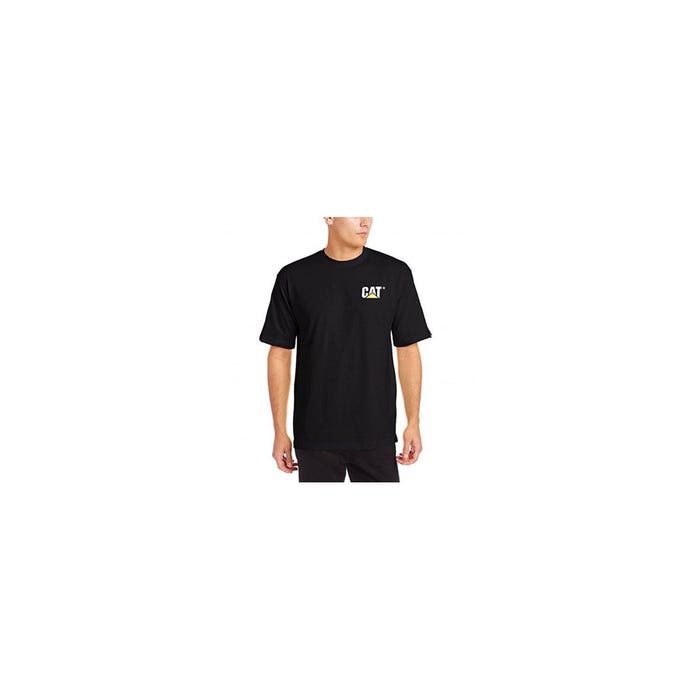 Tee-Shirt coton TRADEMARK W05324 Noir - Caterpillar - Taille 2XL 0