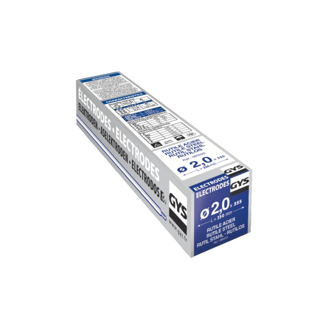 Etui de 355 électrodes rutile en acier 2 mm - GYS - 085022